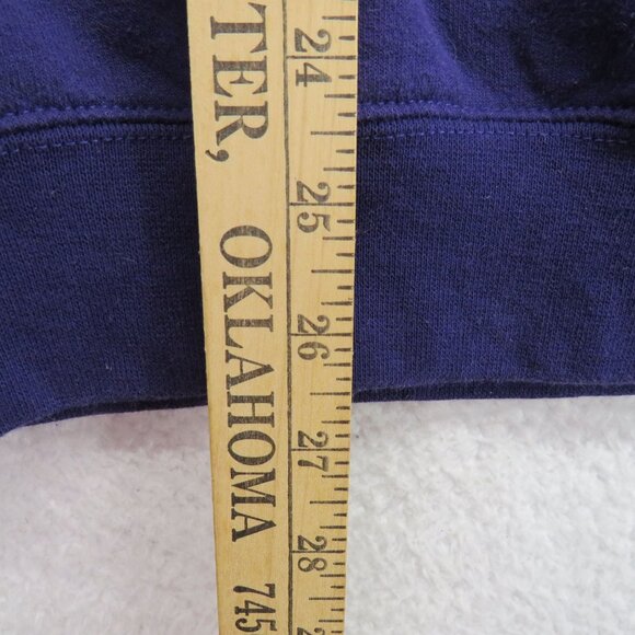 Texas Christian University Sweatshirt Size Medium Vintage Champion Purple TCU‎ - Picture 8 of 9